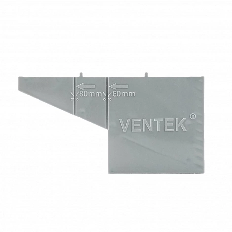  Вентиляционная коробочка универсальная VENTEK (серый) 03