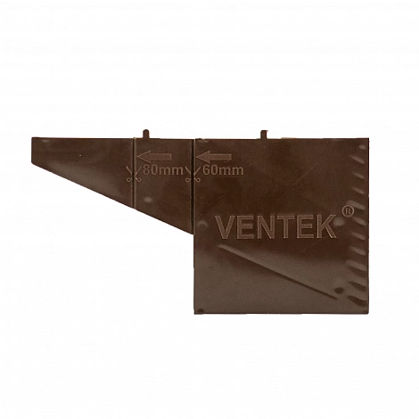 Вентиляционная коробочка универсальная VENTEK (коричневый) 05