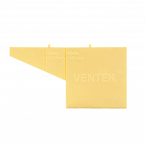 Вентиляционная коробочка универсальная VENTEK желтый (песочный) 04